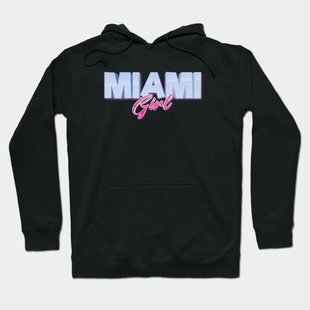 Miami Girl Hoodie by ProjectX23Red